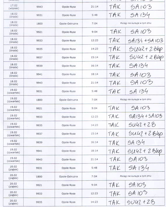 Do Opola również można było dojechać bez trudu
