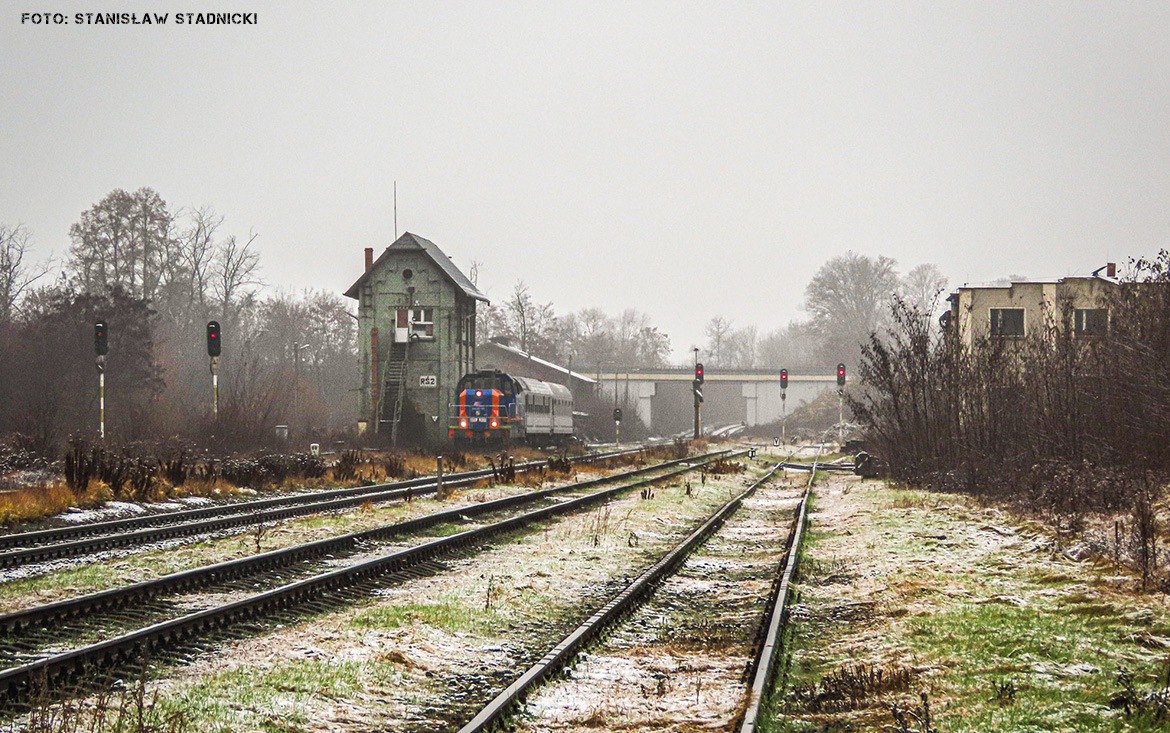 Ostatni kurs Kormorana przez Magistralę Podsudecką w grudniu 2022 roku