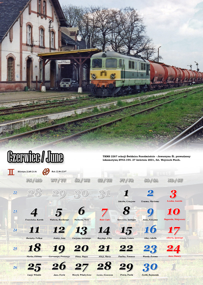 Zdjęcie kalendarza / strony