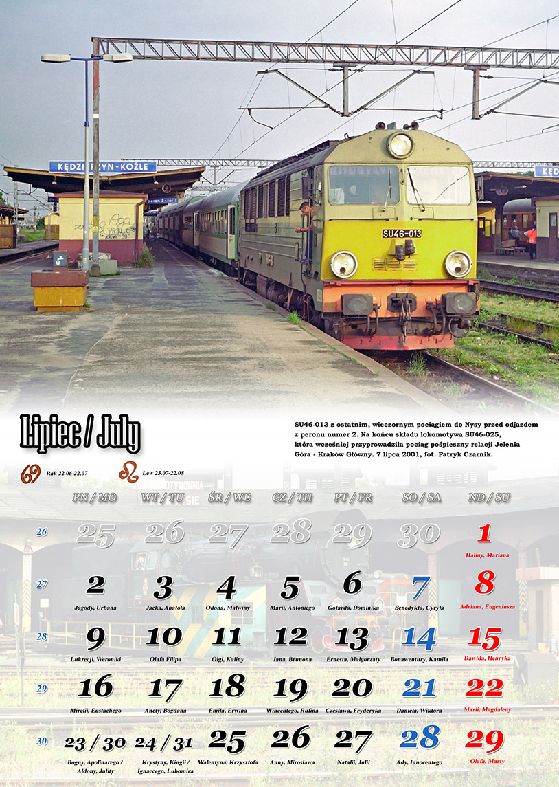 Zdjęcie kalendarza / strony