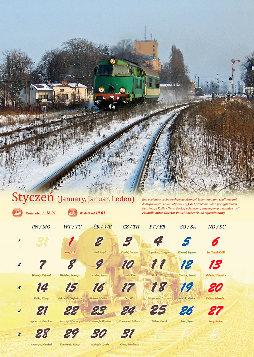 Zdjęcie kalendarza / strony