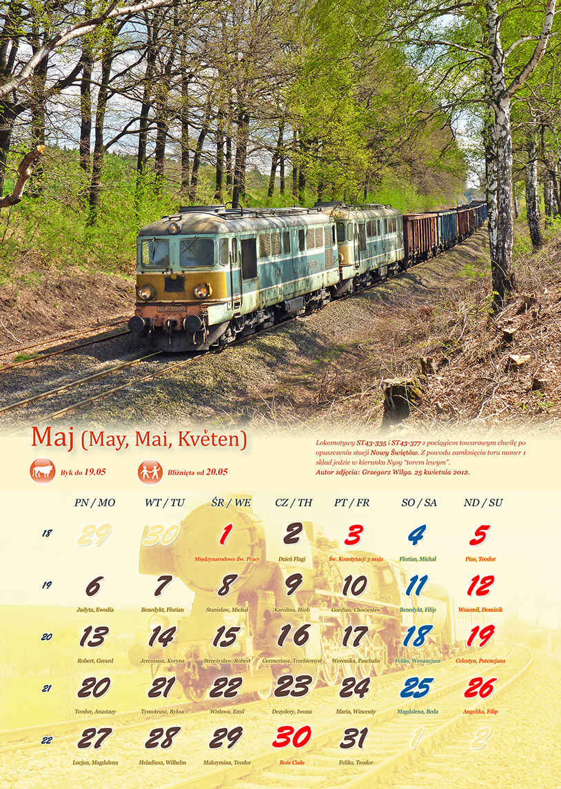 Zdjęcie kalendarza / strony