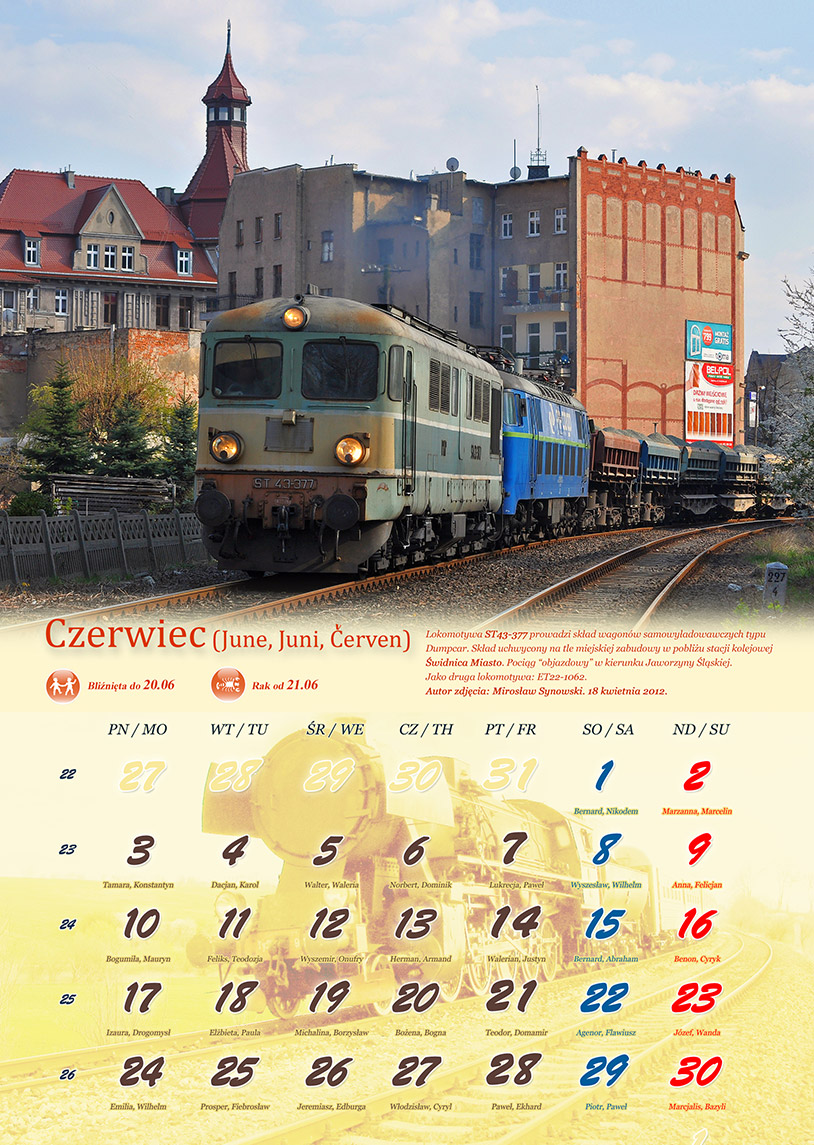 Zdjęcie kalendarza / strony