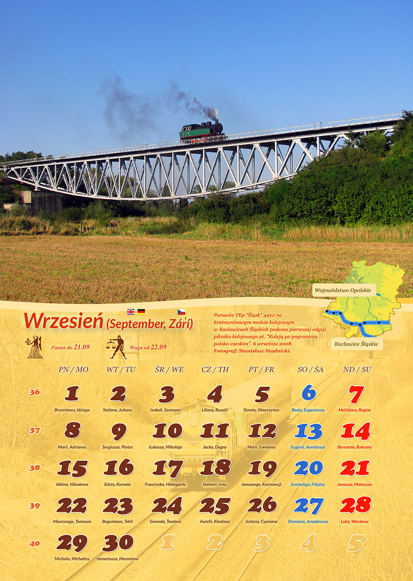 Zdjęcie kalendarza / strony