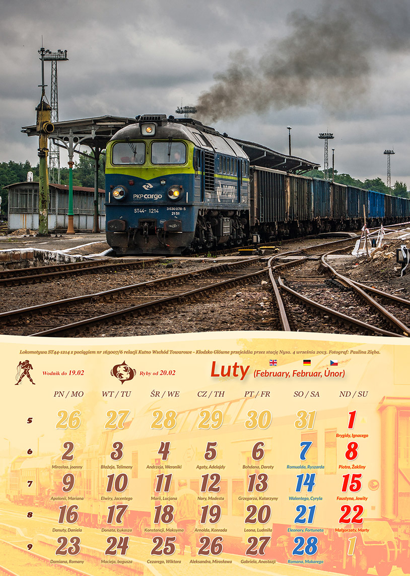 Zdjęcie kalendarza / strony