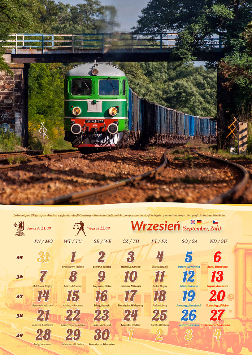 Zdjęcie kalendarza / strony