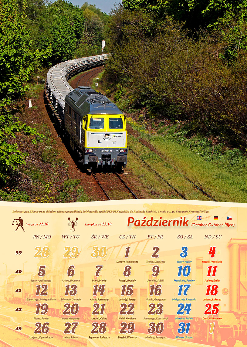 Zdjęcie kalendarza / strony