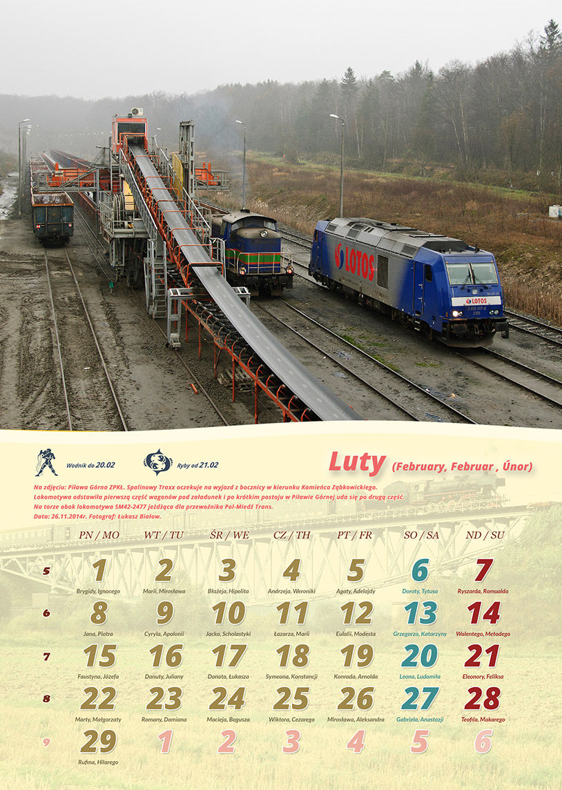 Zdjęcie kalendarza / strony