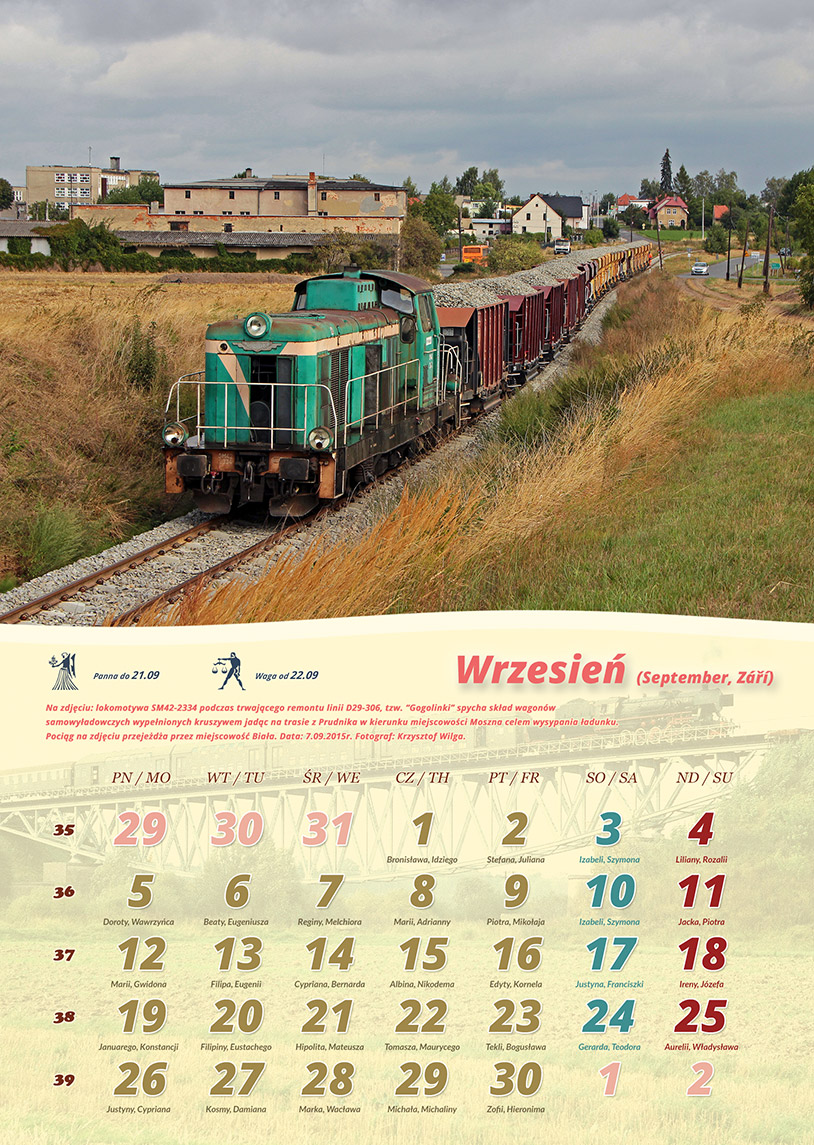 Zdjęcie kalendarza / strony