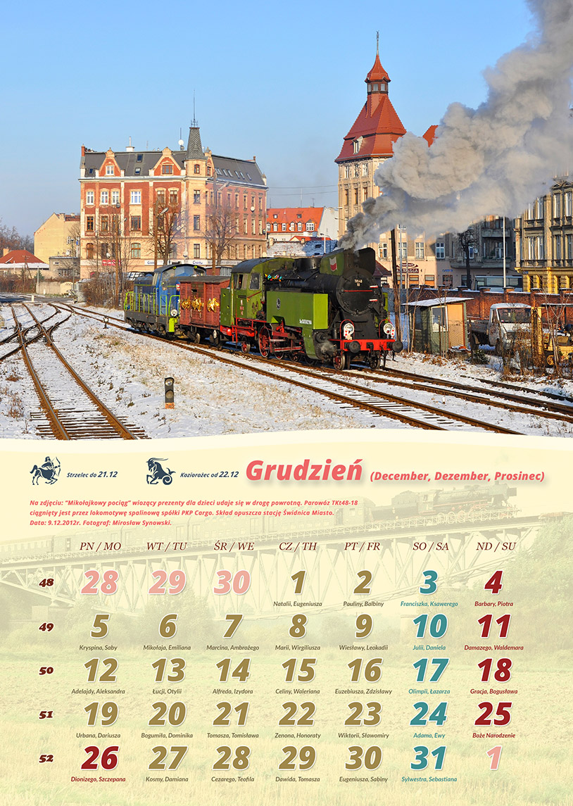 Zdjęcie kalendarza / strony