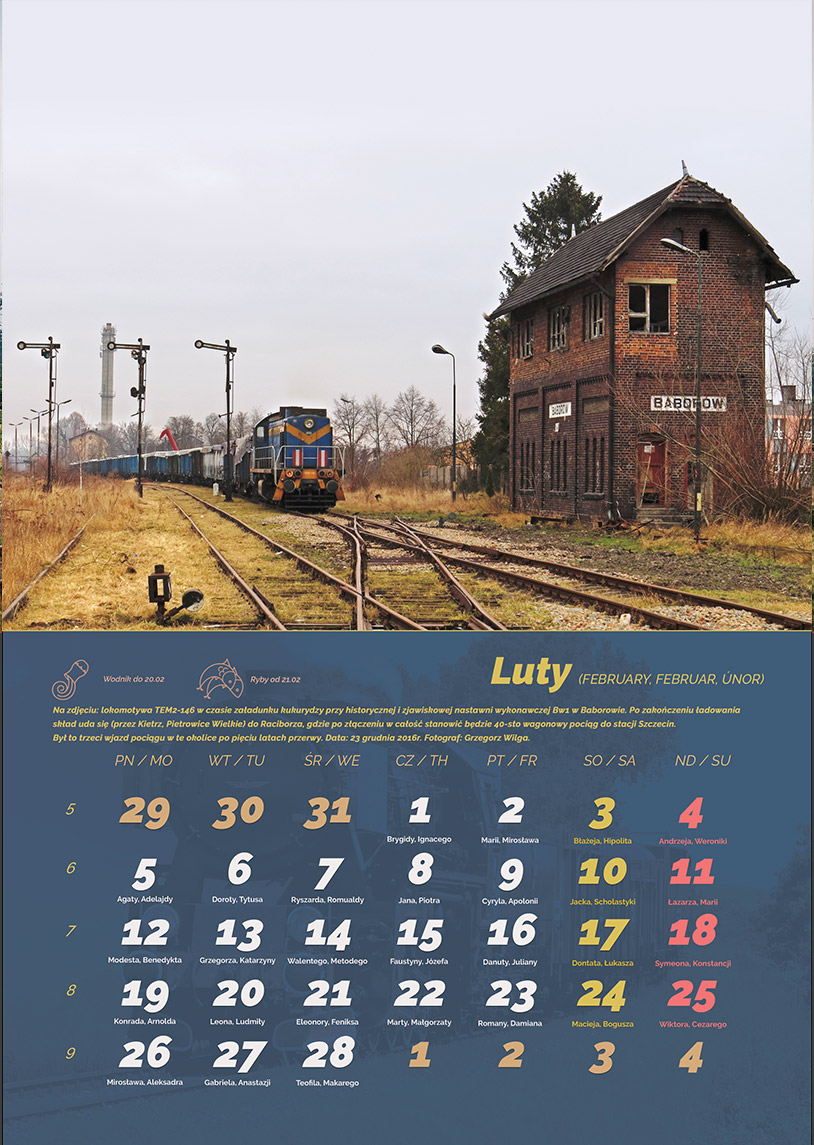 Zdjęcie kalendarza / strony