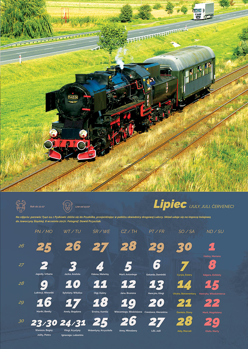 Zdjęcie kalendarza / strony