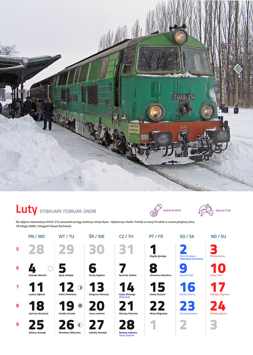 Zdjęcie kalendarza / strony