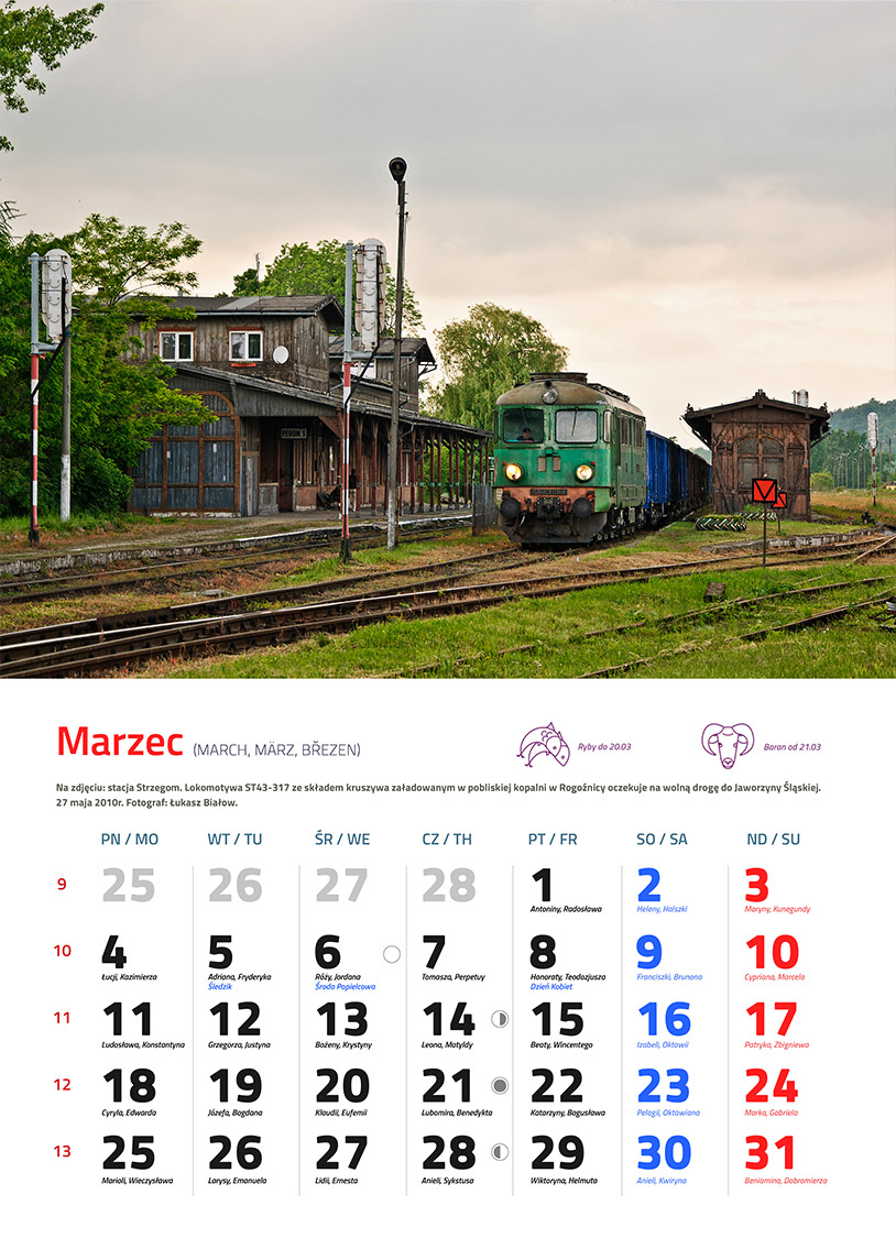 Zdjęcie kalendarza / strony