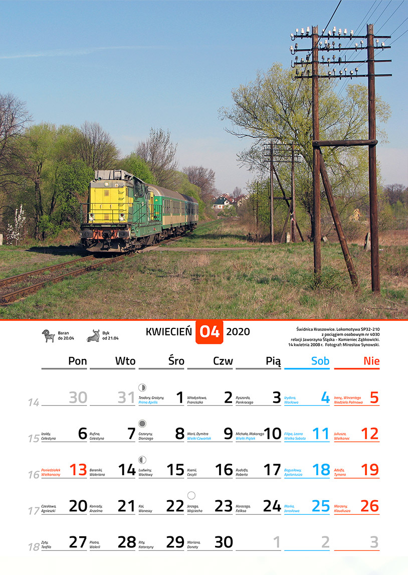 Zdjęcie kalendarza / strony