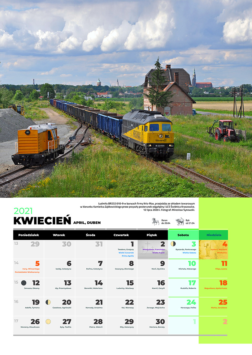 Zdjęcie kalendarza / strony