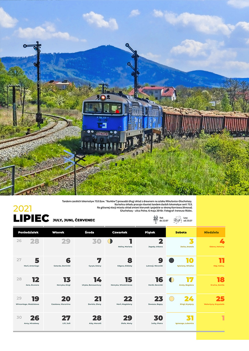 Zdjęcie kalendarza / strony