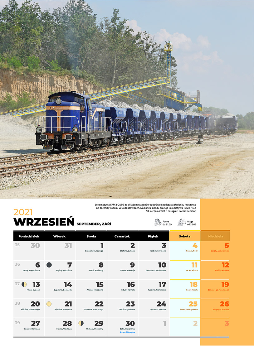 Zdjęcie kalendarza / strony