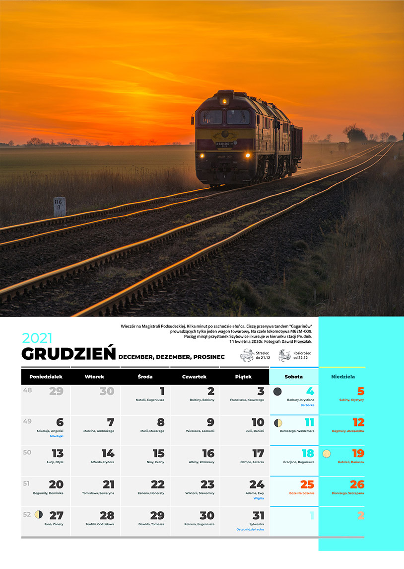 Zdjęcie kalendarza / strony