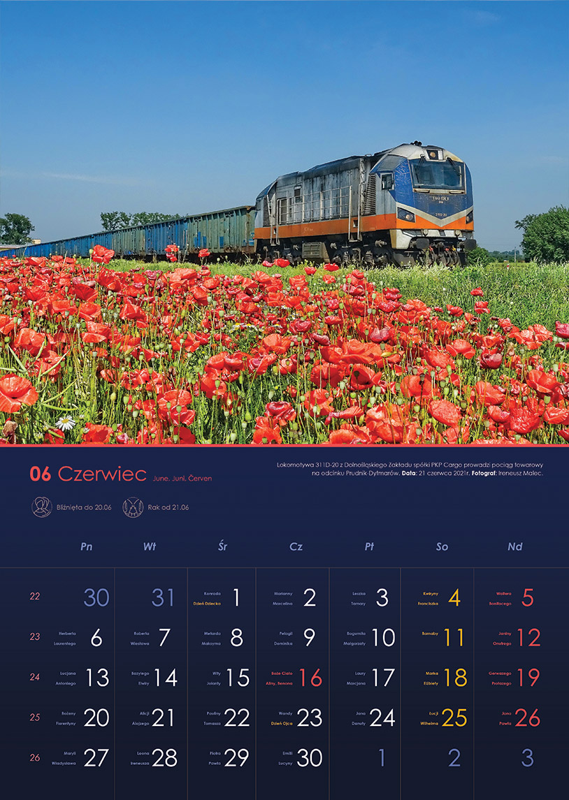 Zdjęcie kalendarza / strony