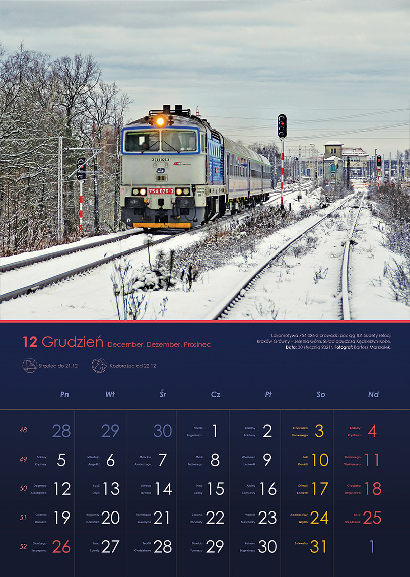 Zdjęcie kalendarza / strony