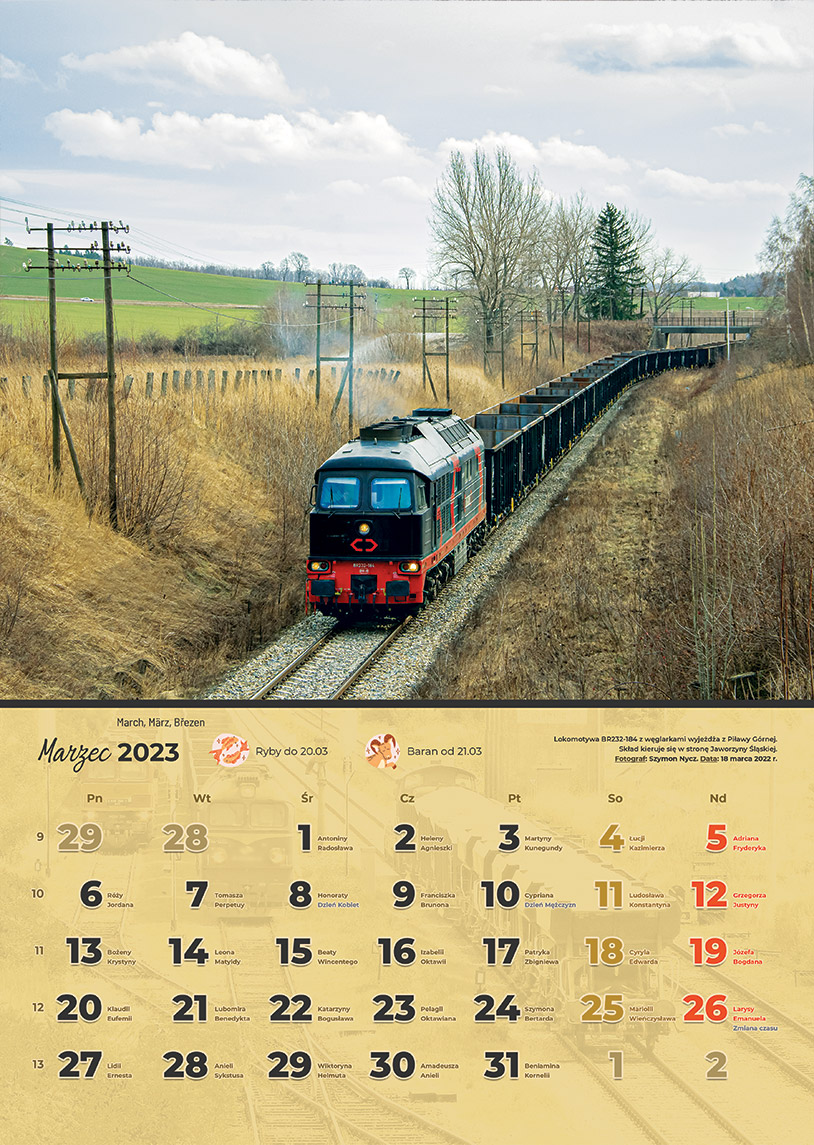 Zdjęcie kalendarza / strony