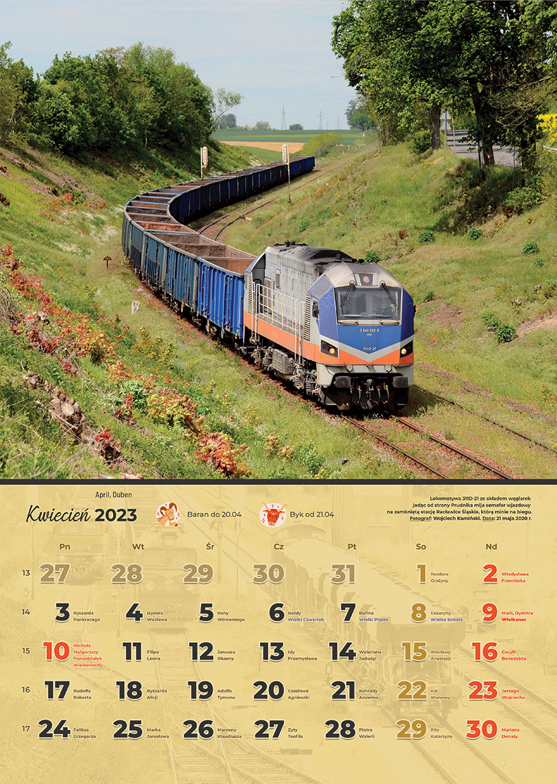 Zdjęcie kalendarza / strony