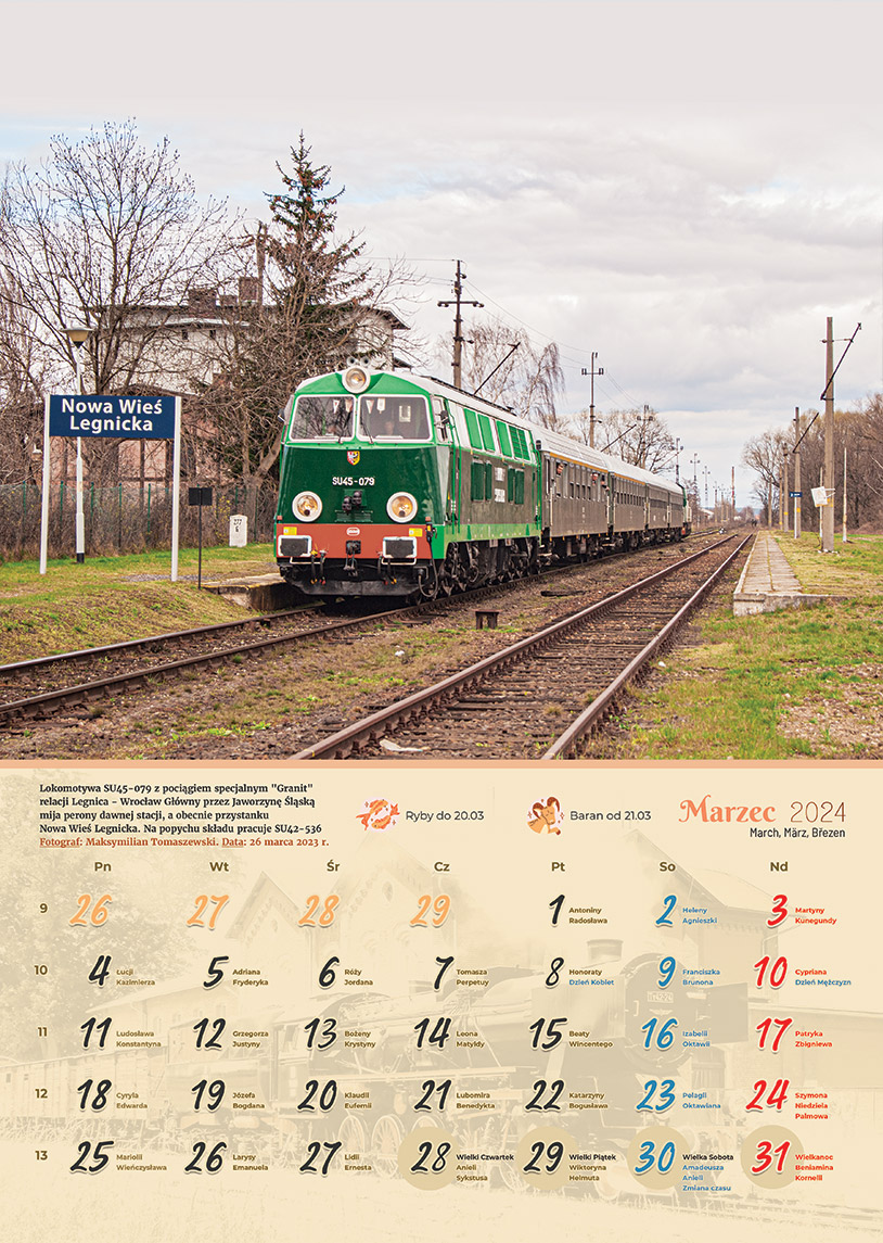 Zdjęcie kalendarza / strony