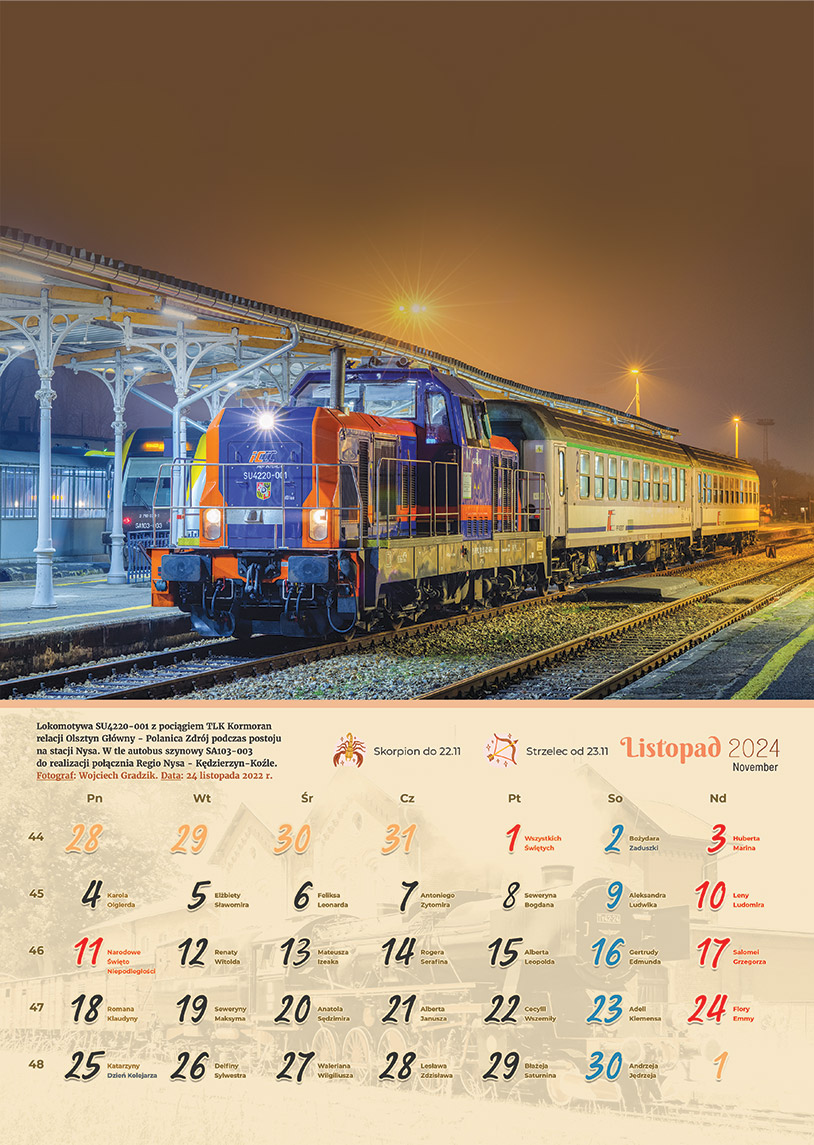 Zdjęcie kalendarza / strony