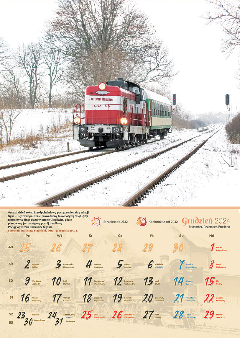 Zdjęcie kalendarza / strony