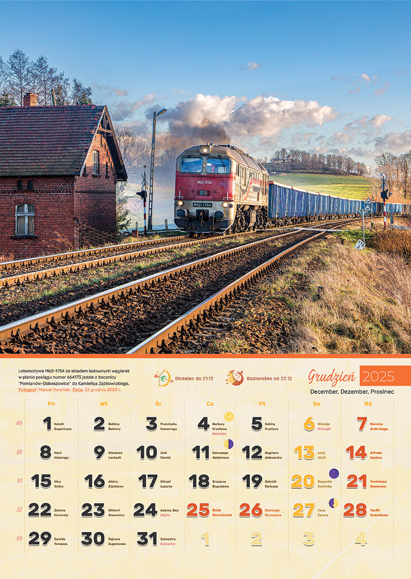 Zdjęcie kalendarza / strony