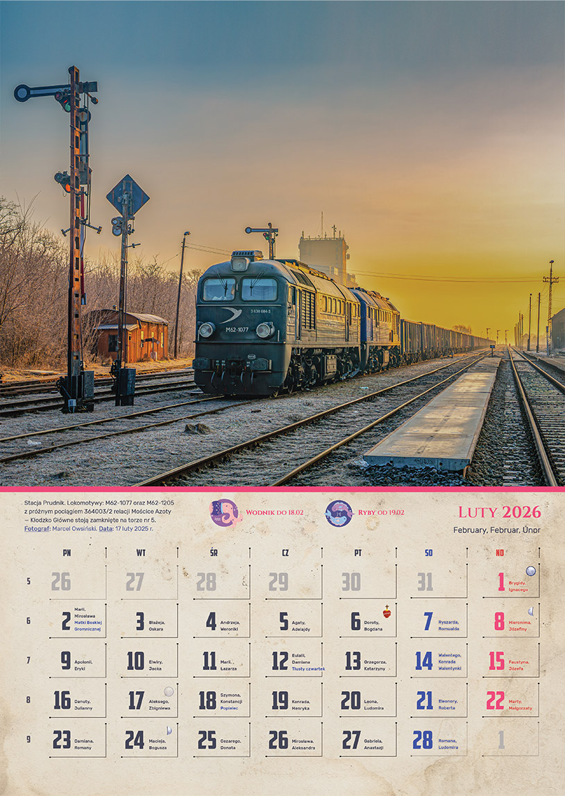 Zdjęcie kalendarza / strony