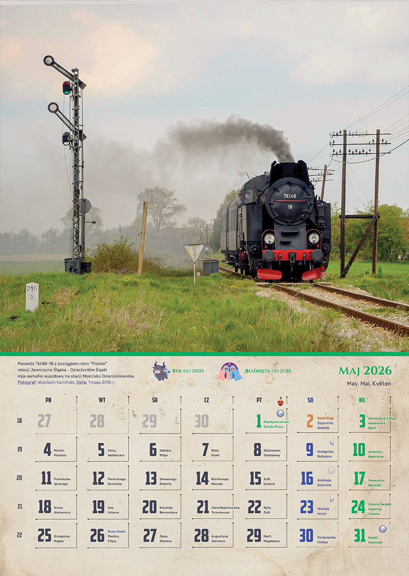 Zdjęcie kalendarza / strony