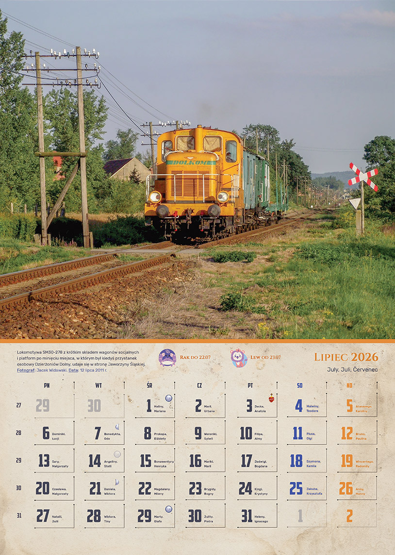 Zdjęcie kalendarza / strony