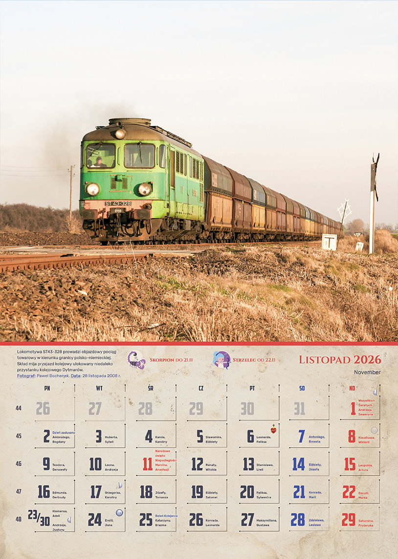 Zdjęcie kalendarza / strony