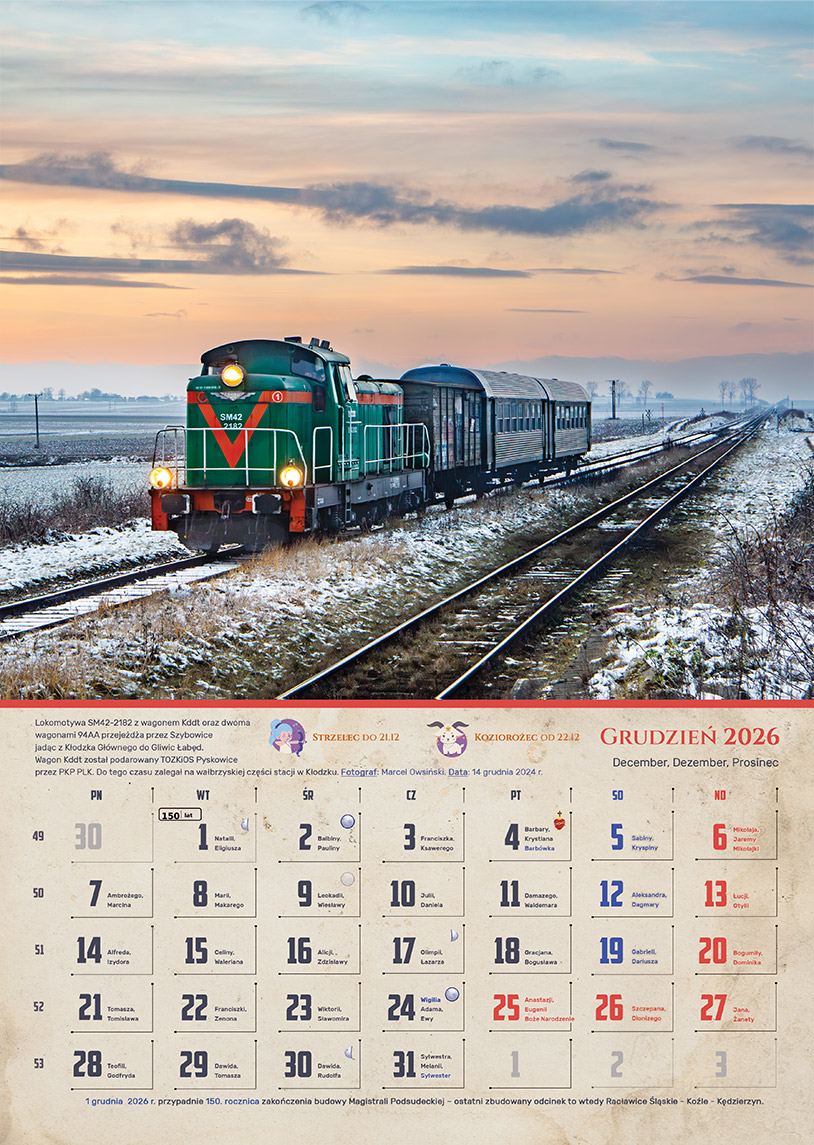 Zdjęcie kalendarza / strony